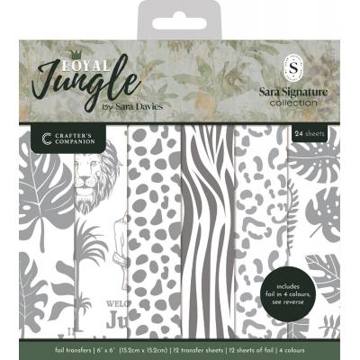Crafter's Companion Royal Jungle - Foil Transfers