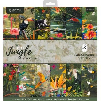 Crafter's Companion Royal Jungle - Paper Pad