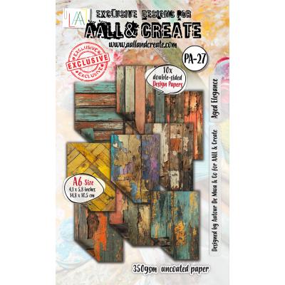 Aall and Create Timber Tints Designpapier - Aged Elegance
