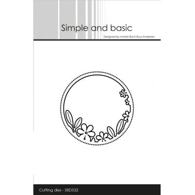 Simple and Basic Cutting Dies - Window with Foliage