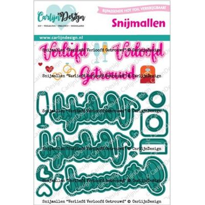 CarlijnDesign Dies - Verliefd Verloofd Getrouwd (NL)