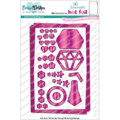 CarlijnDesign Hot Foil Plate - Bridal Bling