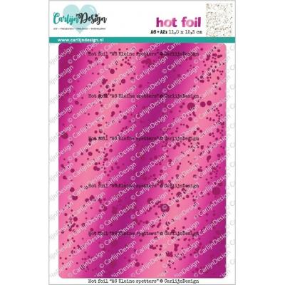 CarlijnDesign Hot Foil Plate - Kleine Spetters