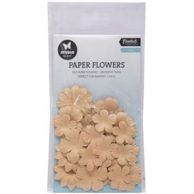 StudioLight Essentials Paper Flowers - Kraft