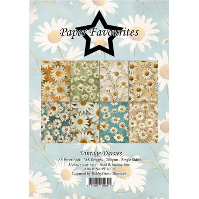Paper Favourites Paper Pad - Vintage Daisies