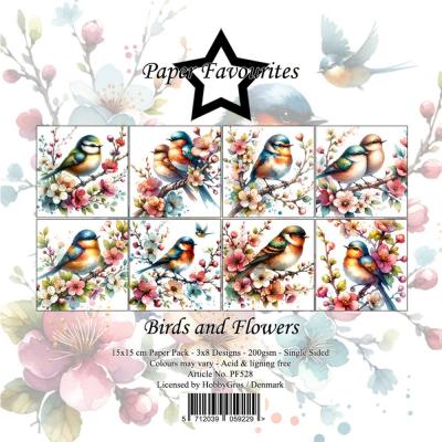 Paper Favourites Paper Pad - Birds and Flowers