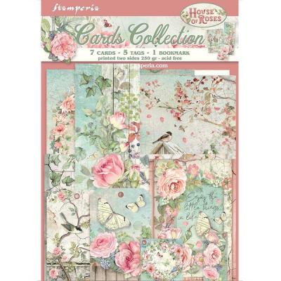 Stamperia House of Roses - Cards Collection