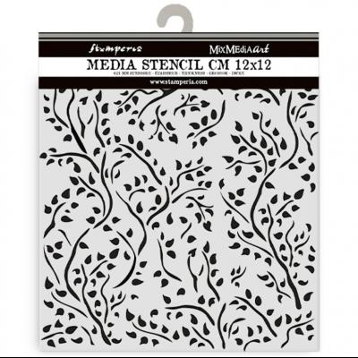Stamperia Stencil House of Roses - Brench Pattern