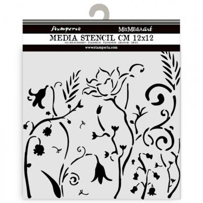 Stamperia Stencil Hidden Grove - Flowers
