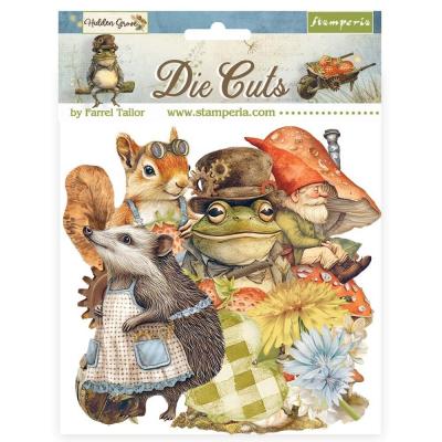 Stamperia Hidden Grove - Die Cuts