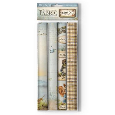 Stamperia Hidden Grove - Fabric Sheet