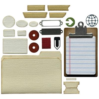 Sizzix Thinlits Die by Tim Holtz - Noteworthy