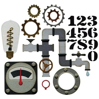 Sizzix Thinlits Die by Tim Holtz - Industrial