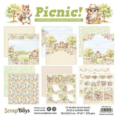 ScrapBoys Paper Pad - Picnic!
