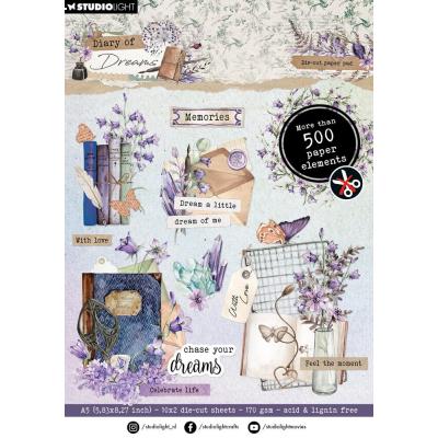 StudioLight Diary of Dreams - Die-cut Paper Pad