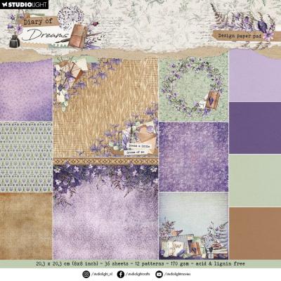 StudioLight Diary of Dreams - Design Paper Pad
