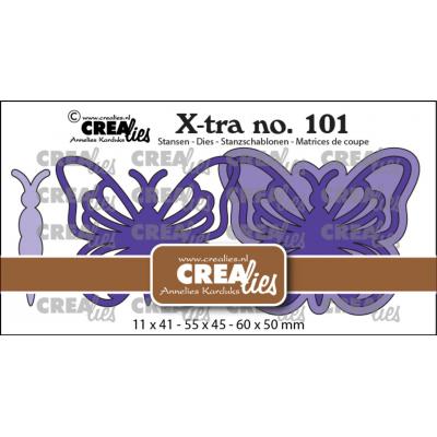 Crealies Cutting Dies - Butterfly A XL