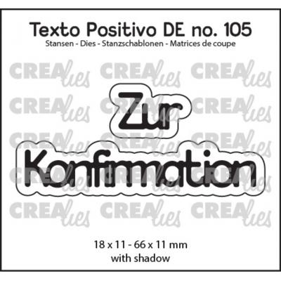 Crealies Cutting Dies - Zur Konfirmation