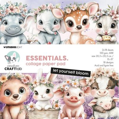 StudioLight Creative Craftlab Paper Pad - Let Yourself Bloom