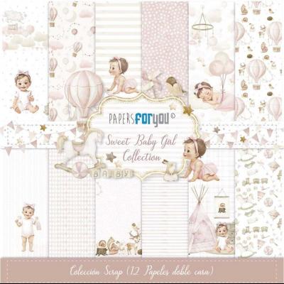 Papers For You Sweet Baby Girl - Scrap Paper Pack