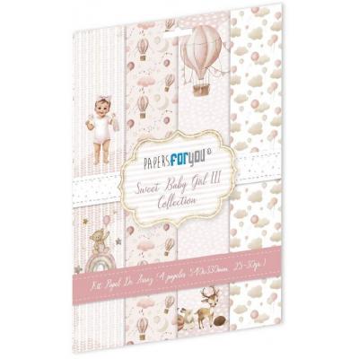 Papers For You Sweet Baby Girl - Rice Paper Kit III