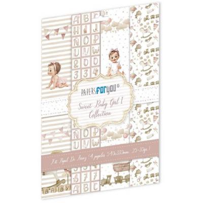 Papers For You Sweet Baby Girl - Rice Paper Kit I