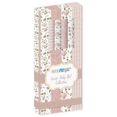 Papers For You Sweet Baby Girl - Leather Paper Kit