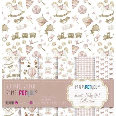 Papers For You Sweet Baby Girl - Vellum Paper Pack