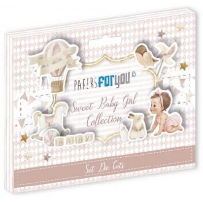 Papers For You Sweet Baby Girl - Die Cuts Assorted