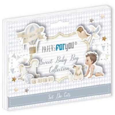 Papers For You Sweet Baby Boy - Die Cuts Assorted