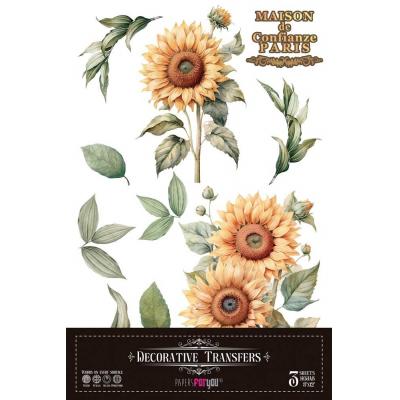 Papers For You Decor Transfers - Sunflowers