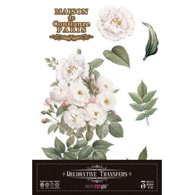 Papers For You Decor Transfers - Roses