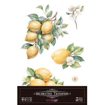 Papers For You Decor Transfers - Lemon