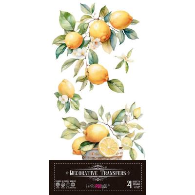 Papers For You Decor Transfers - Lemon