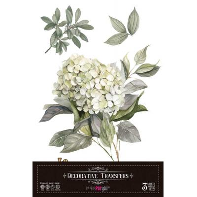 Papers For You Decor Transfers - Hydrangeas