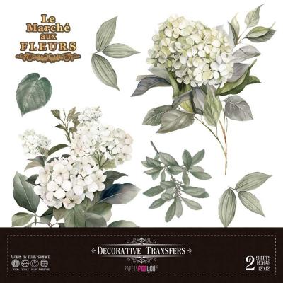 Papers For You Decor Transfers - Hydrangeas