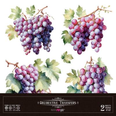 Papers For You Decor Transfers - Grapes