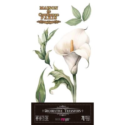Papers For You Decor Transfers - Calla Lily