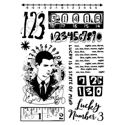 Sizzix Cat Kerr Stempel und Stencils - Strength in Numbers