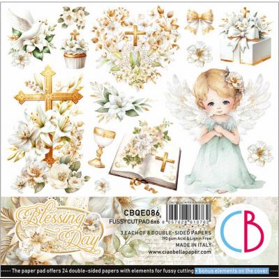 Ciao Bella Blessing Day - Fussy Cut Pad