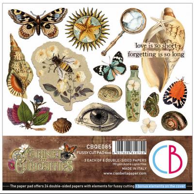 Ciao Bella Cabinet of Curiosities - Fussy Cut Pad