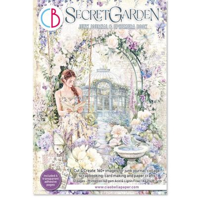Ciao Bella Secret Garden - Junk Journal Ephemera Book