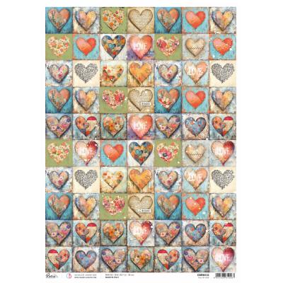 Ciao Bella Majestic Dream Rice Paper - Full of Love