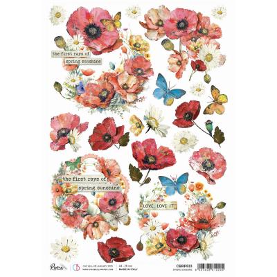 Ciao Bella Majestic Dream Rice Paper - Spring Sunshine