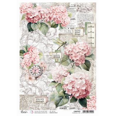 Ciao Bella Timeless Moments Rice Paper - Hydrangea Land