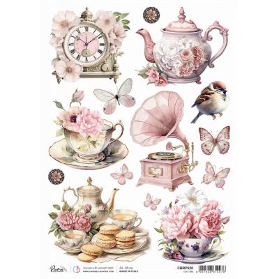 Ciao Bella Timeless Moments Rice Paper - Tea Time