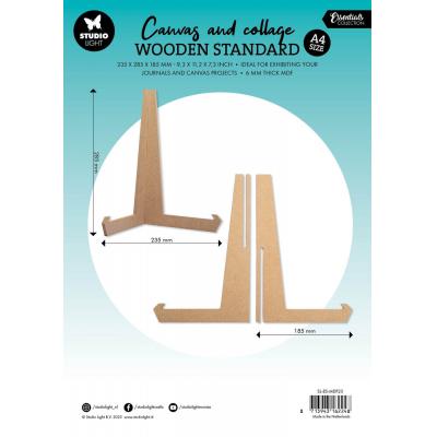 Studio Light MDF - A4 Canvas & Collage Wooden Standard