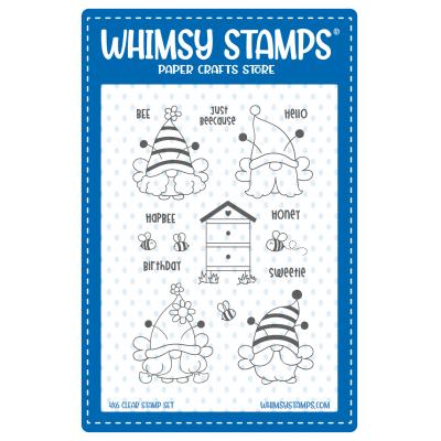 Whimsy Stamps Stempel - Bee Gnomies