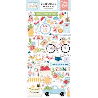Echo Park Have a great Summer - Chipboard Accents