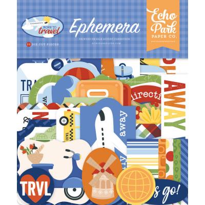 Echo Park Born to Travel - Ephemera